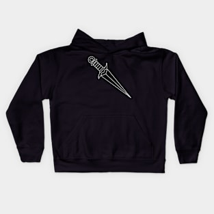 Knife pattern Kids Hoodie